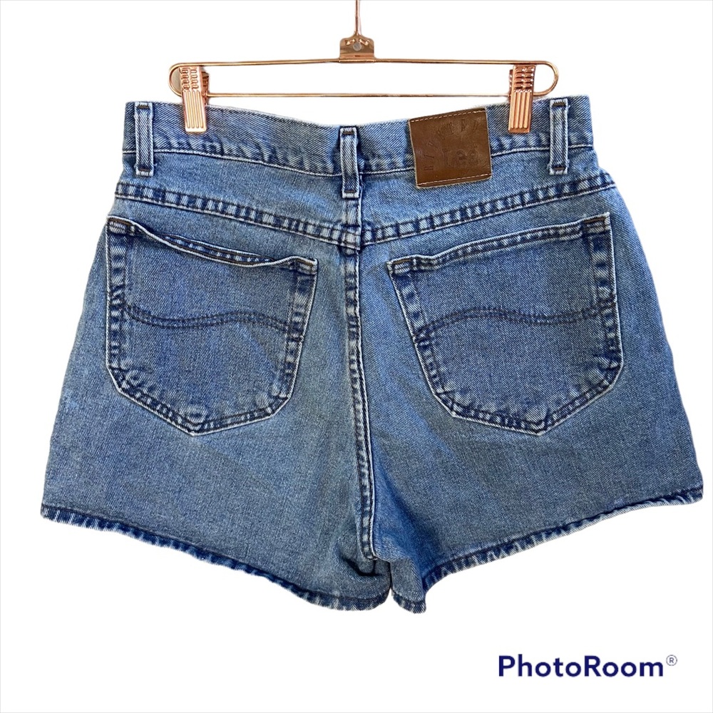 Vintage Lee Riveted Denim Shorts 13 100% Cotton